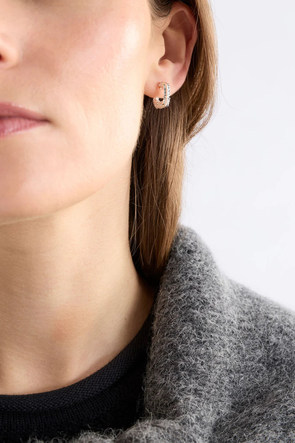Elk Hiva Mini Hoop Earring - Gold