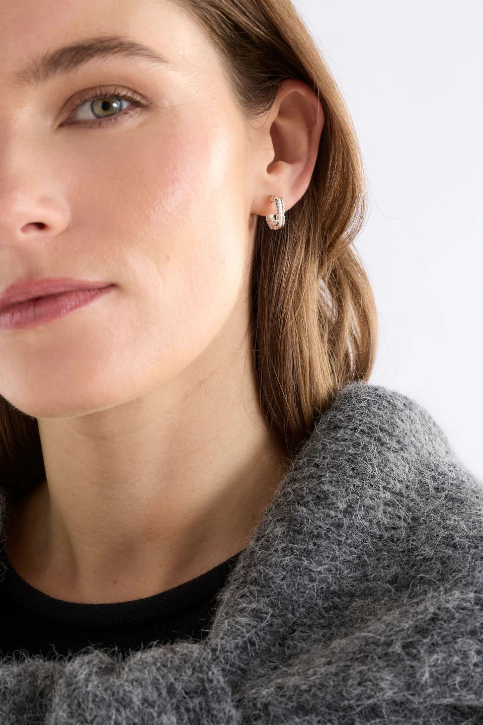 Elk Hiva Mini Hoop Earring - Gold
