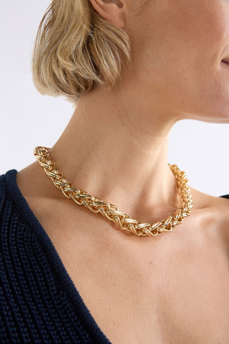 Elk Samman Necklace - Gold