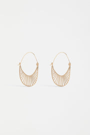 Elk  Solsken Hoop Earrings -Small