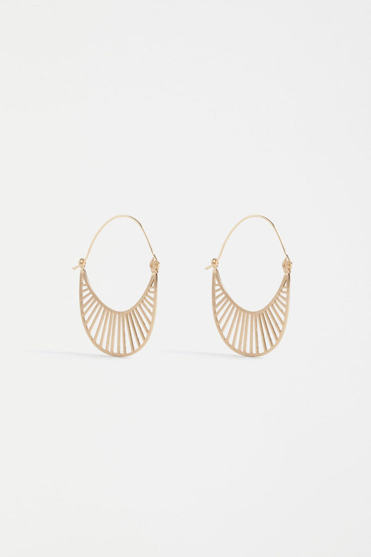 Elk  Solsken Hoop Earrings -Small