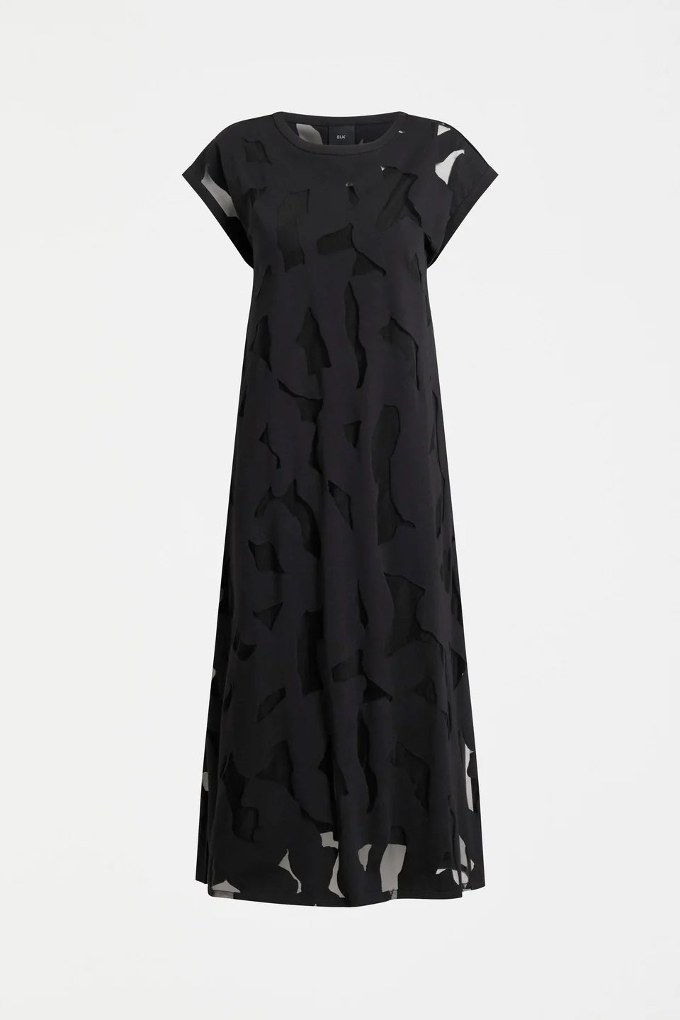 Elk Varr Burnout Dress - Black