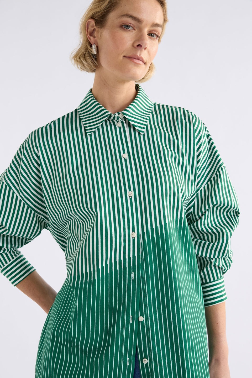 Elk Artek Shirt - Ortler Print Was $299 Now