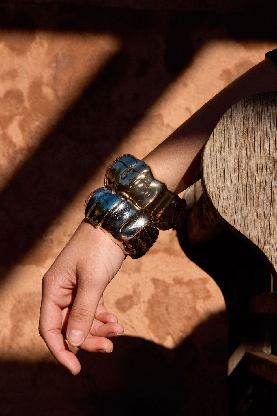 Elk Dalen Bangle - Silver