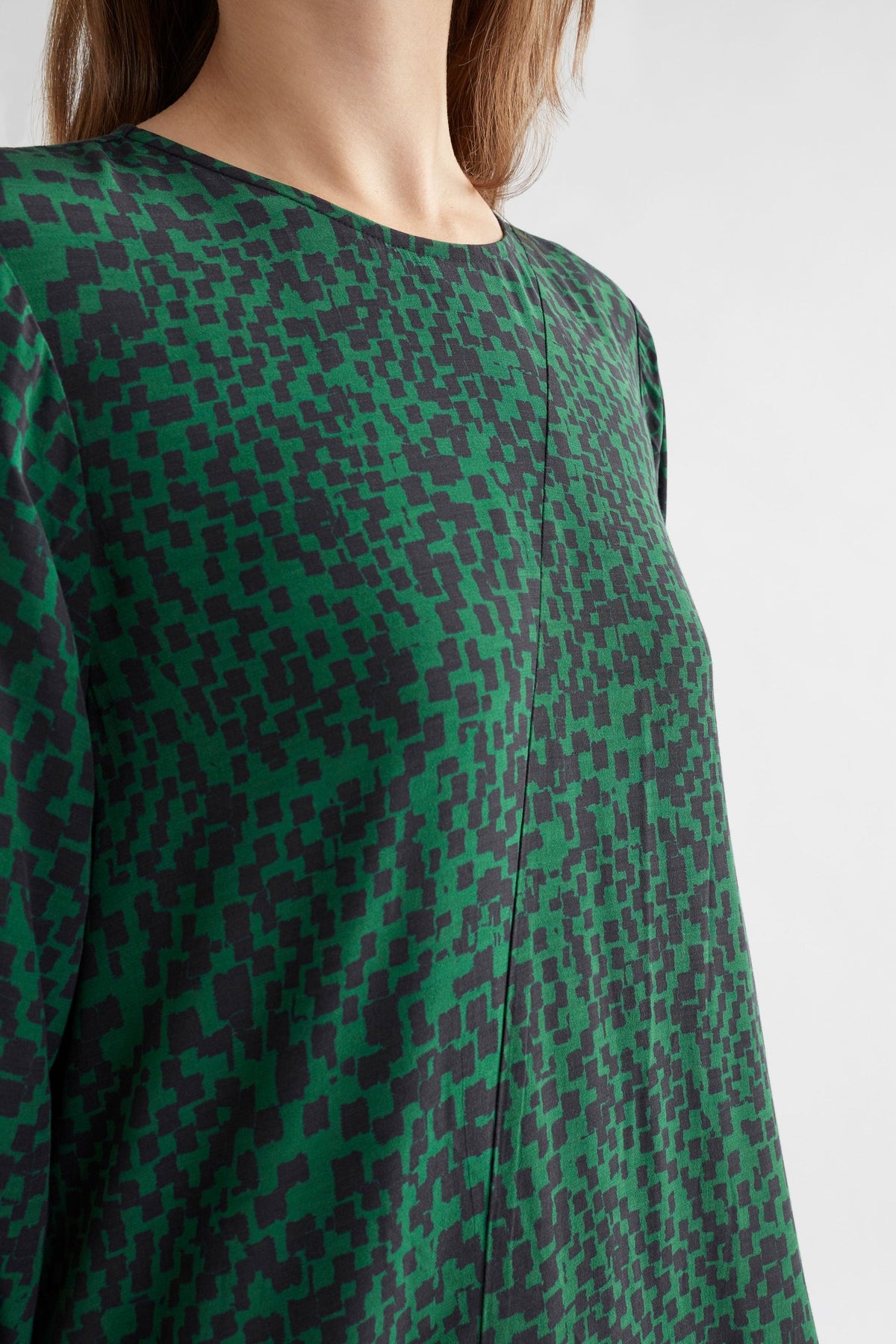 Elk Dega Dress - Green Sinda Print  Last Sizes Was $369 Now