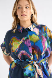 Elk Lato Dress - Vaara Print