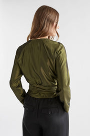 Elk Medjal Top - Gold/ Black
