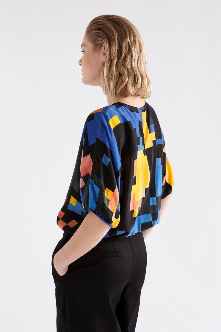 Elk Moda Top - Lucent Print