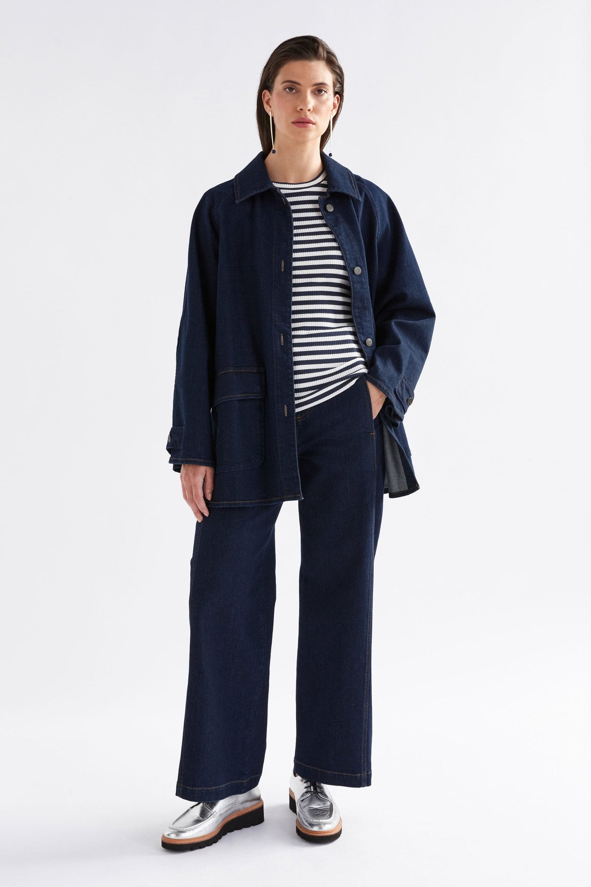 Elk Myes Denim Jacket Was $399 Now