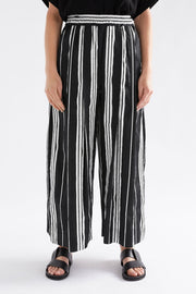 Elk Reza Pants - Fez Print Black
