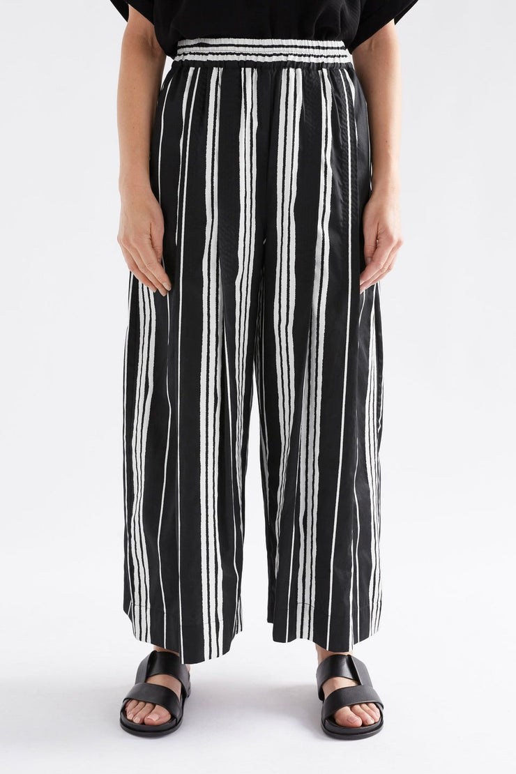Elk Reza Pants - Fez Print Black