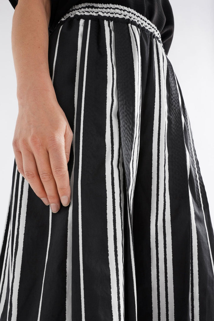 Elk Reza Pants - Fez Print Black