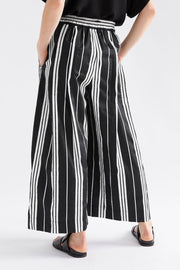 Elk Reza Pants - Fez Print Black