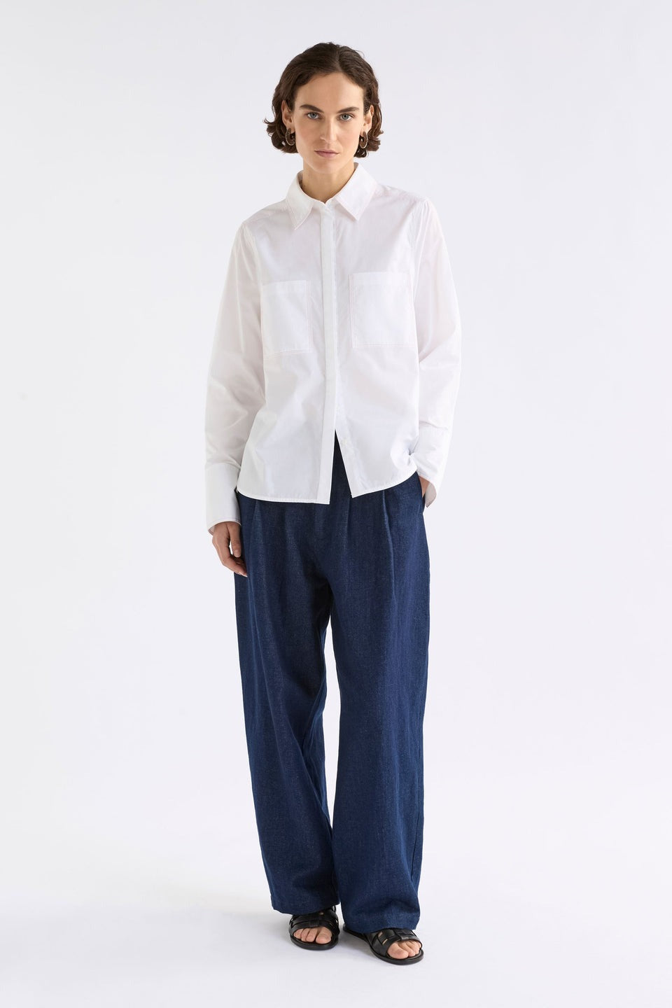 Elk Salli Shirt - White Last One Was $259 Now
