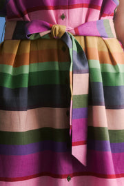 Elk Tilko Shirt Dress - Lysbro Print