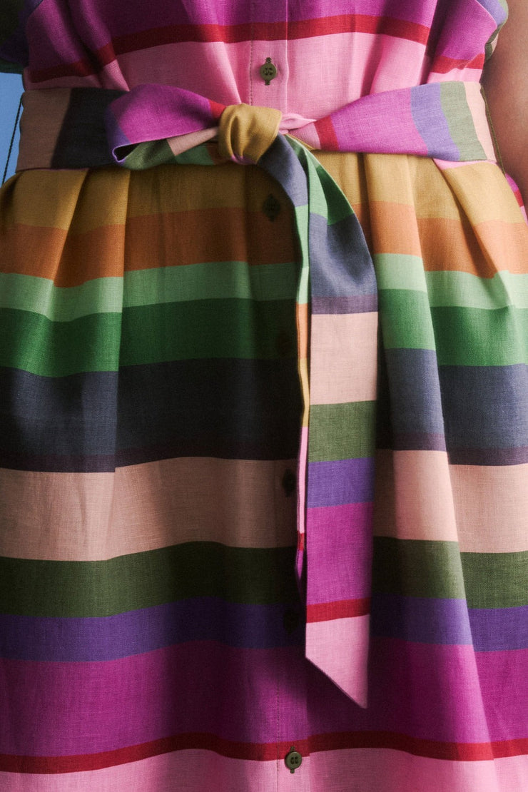 Elk Tilko Shirt Dress - Lysbro Print