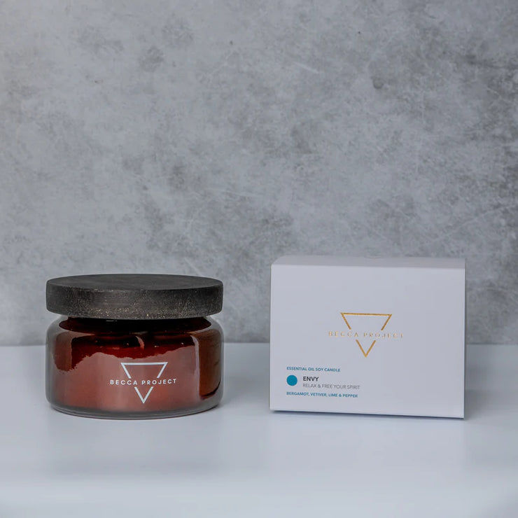 Natural Coconut Soy Candles - Envy
