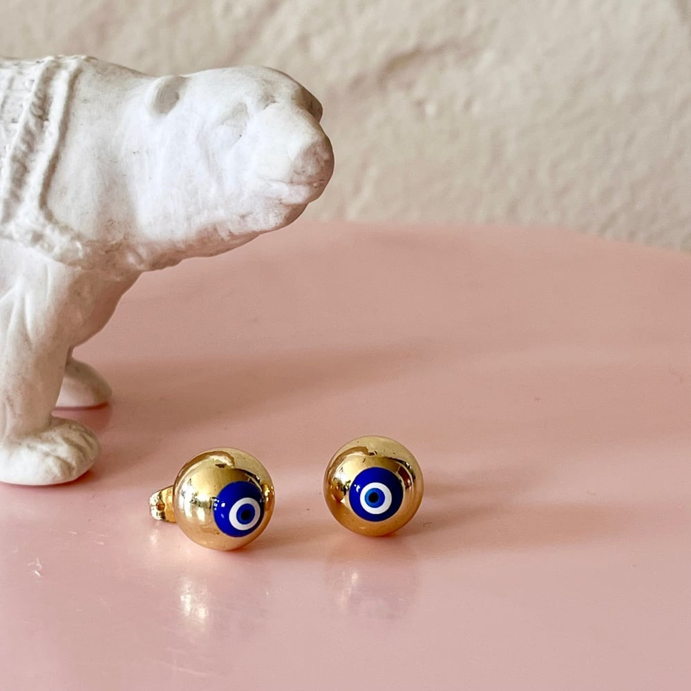 Eyeball Stud Earrings