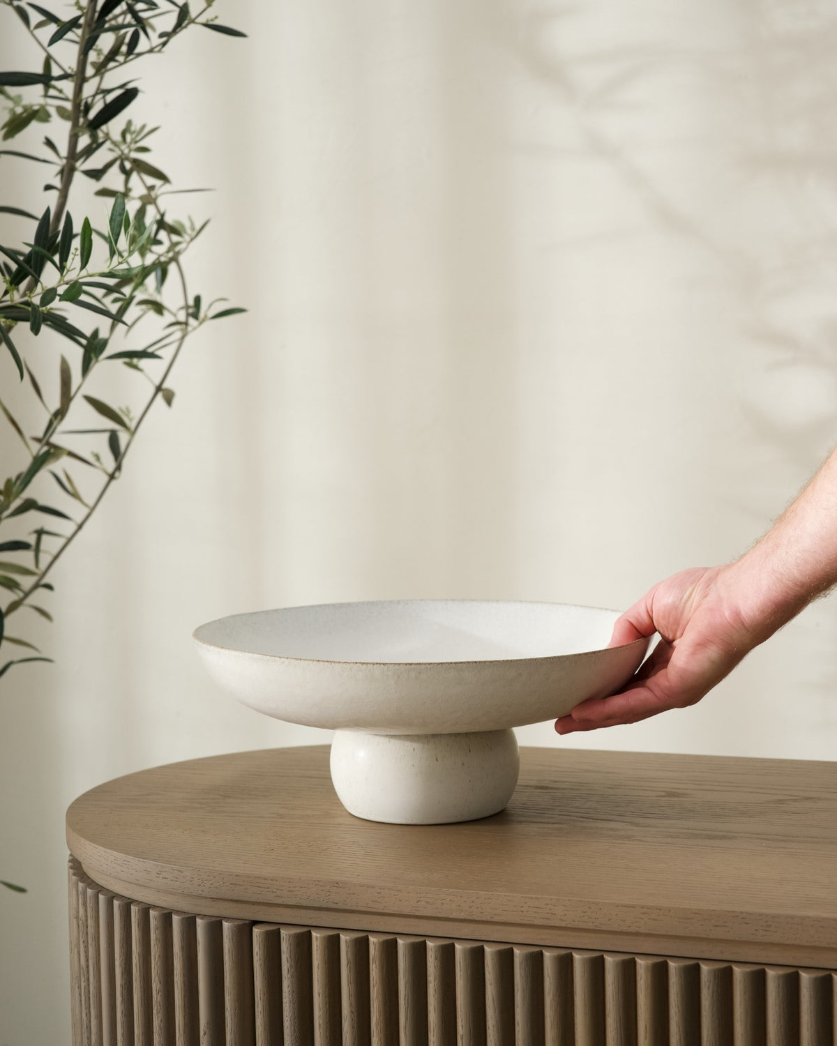 Fort Raised Bowl - Matte Speckle