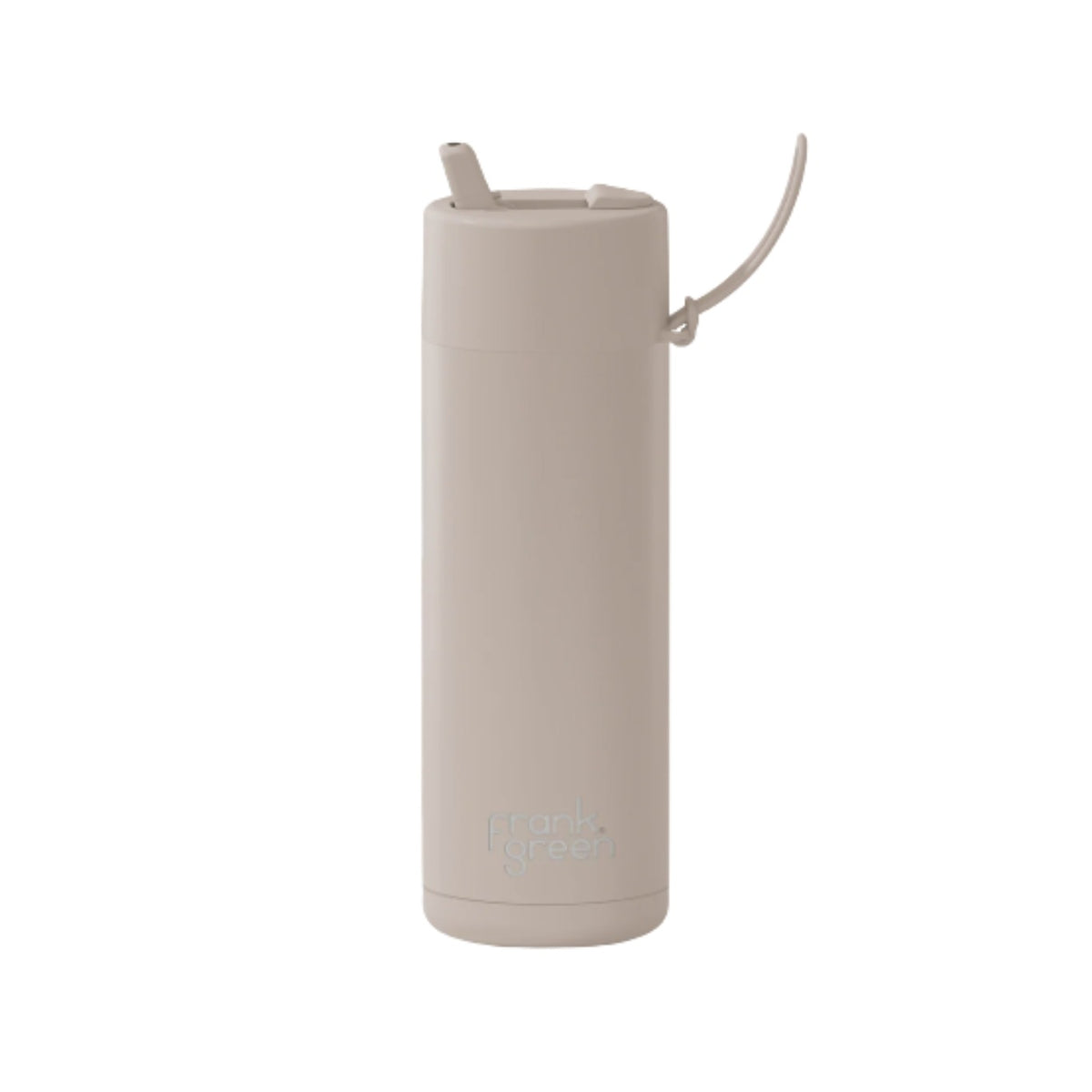Frank Green 20oz Bottle - Moon Dust w Flip Straw Lid