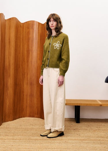 Bancha Jean - Cream Last Sizes Was $239 Now