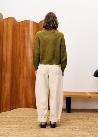 Bancha Jean - Cream Last Sizes Was $239 Now