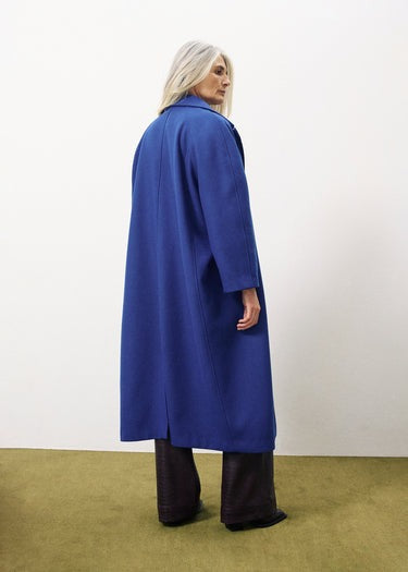 Delphina Coat - Electric Blue Was $579 Now