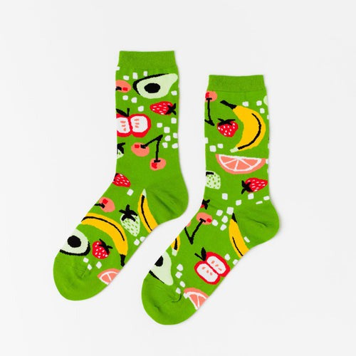 Womens Socks - Fruits