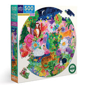 Eeboo 500 Piece Round Puzzle