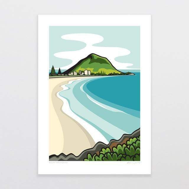 Glenn Jones Print - Mount Maunganui