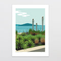 Glenn Jones Print - Rotorua Lakefront