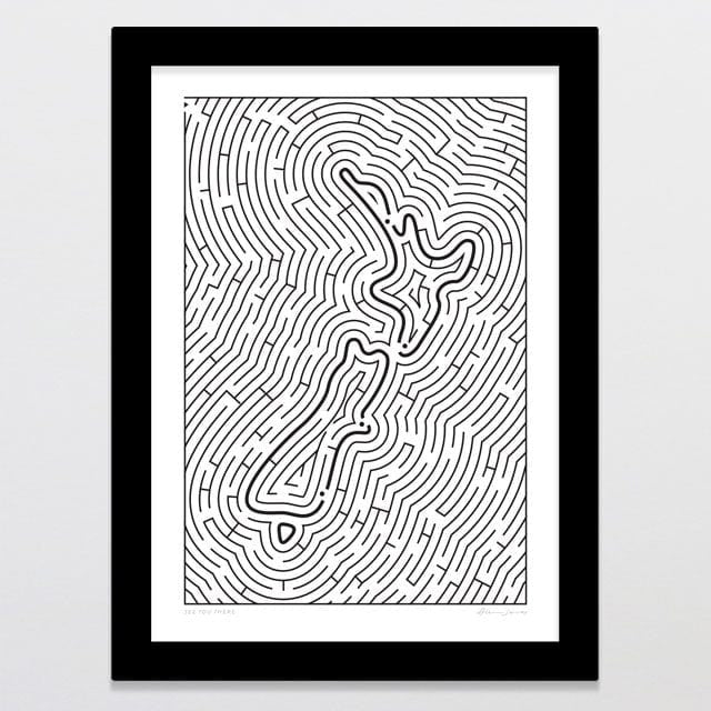 Glenn Jones Print - See  You There