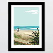 Glenn Jones Print - Surf Beach Print
