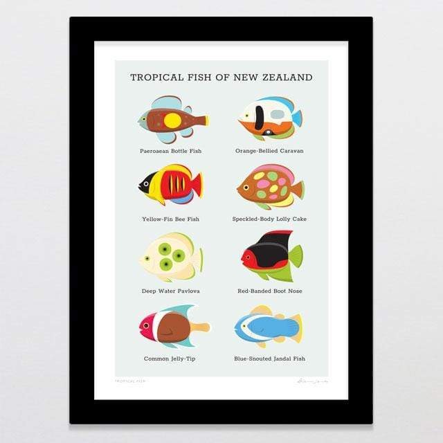 Glenn Jones Print - Tropical Fish