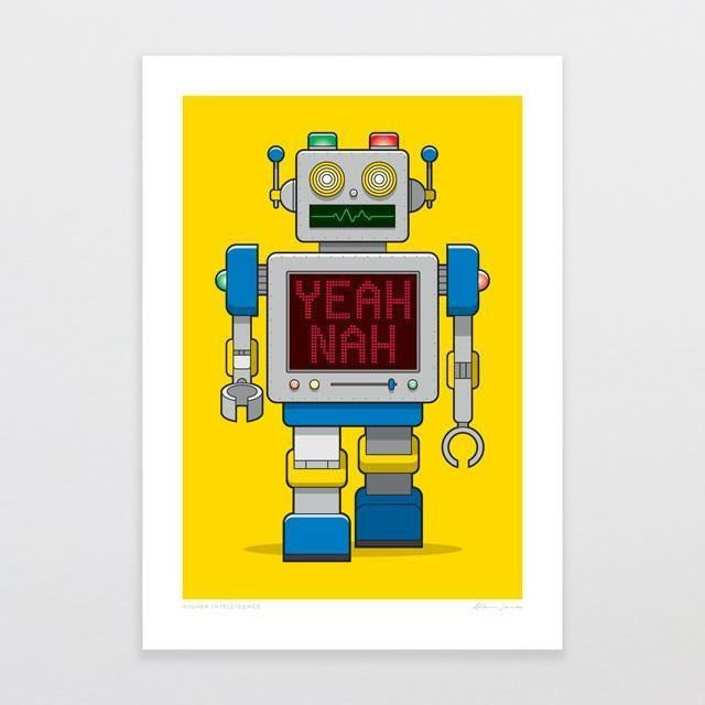 Glenn Jones Print - Higher Intelligence