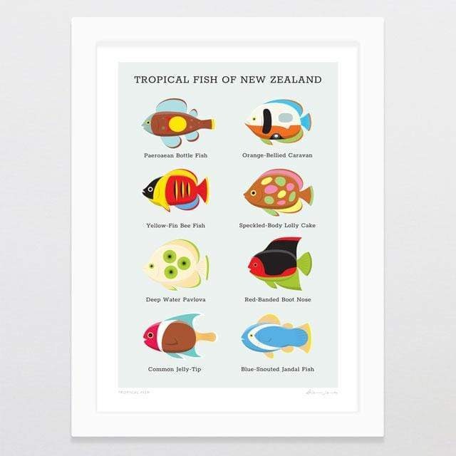 Glenn Jones Print - Tropical Fish
