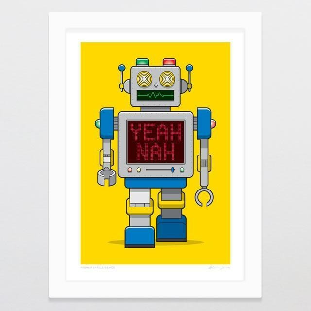Glenn Jones Print - Higher Intelligence