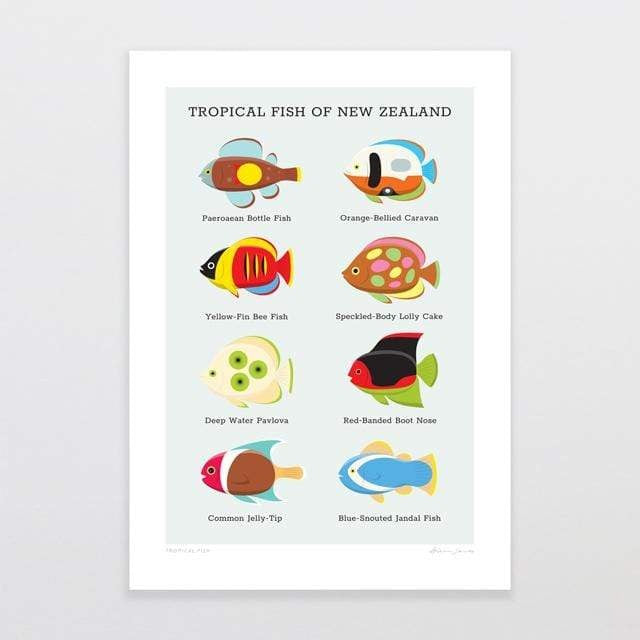Glenn Jones Print - Tropical Fish