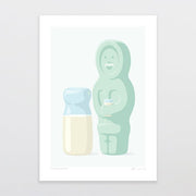 Glenn Jones Print - Milk Moustache