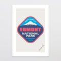 National Park Patch Print - Egmont