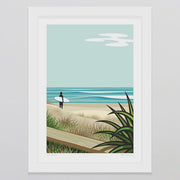 Glenn Jones Print - Surf Beach Print