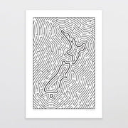 Glenn Jones Print - See  You There