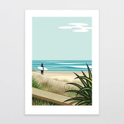 Glenn Jones Print - Surf Beach Print