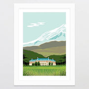 Glenn Jones Print - Chateau Tongariro