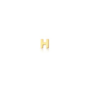 Gold Plated SS Letter Studs