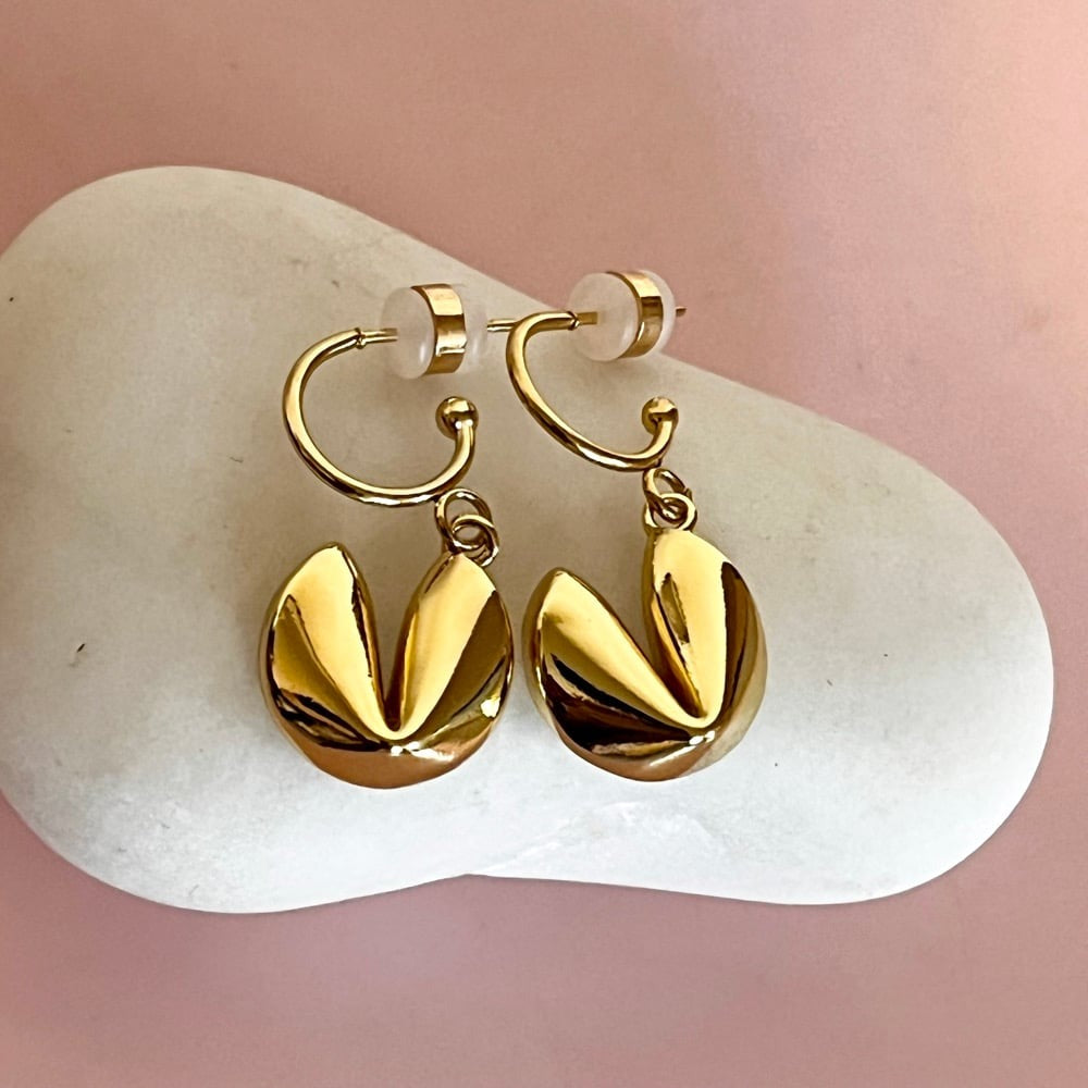 Good Fortune Half Hoops