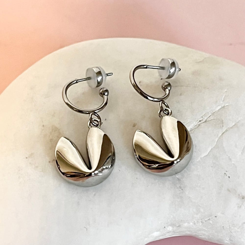 Good Fortune Half Hoops