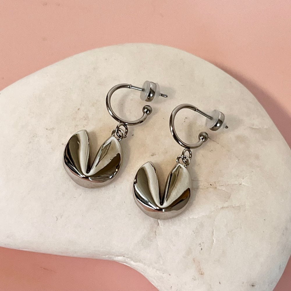 Good Fortune Half Hoops