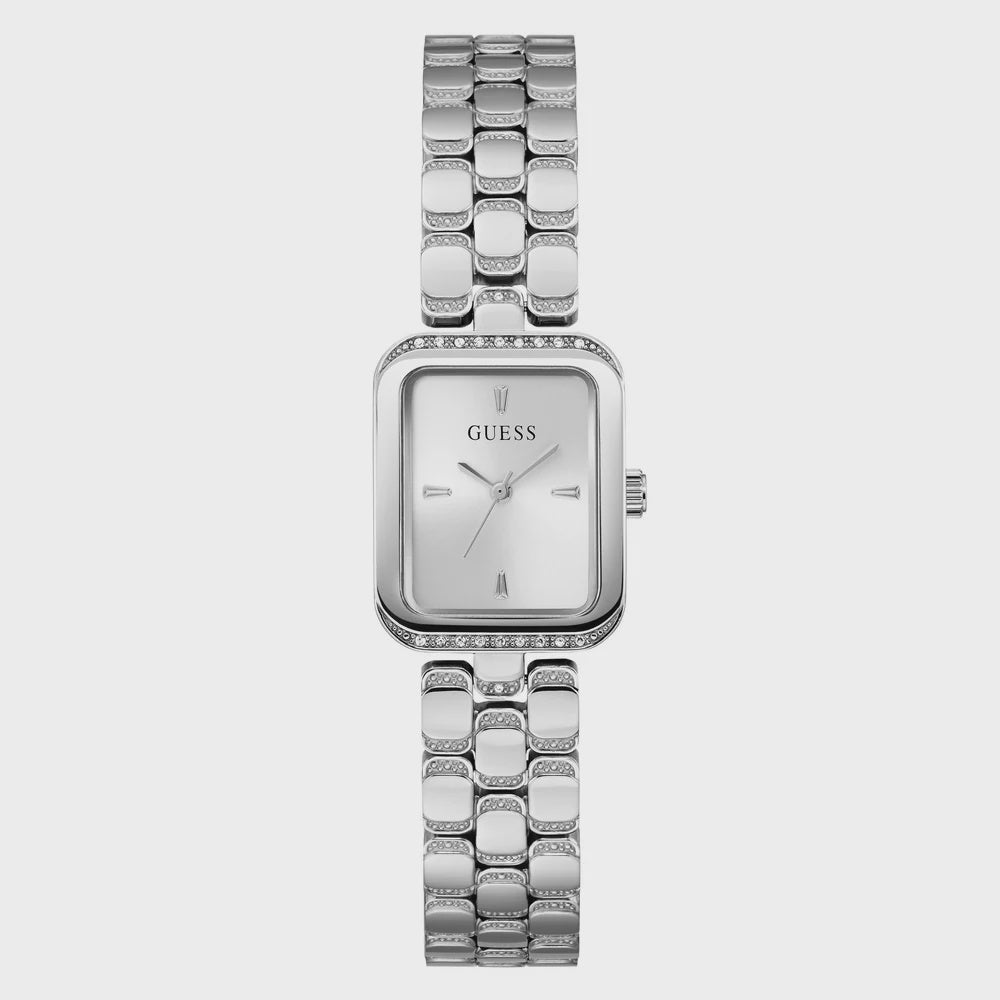 Guess  Isla Silver Crystal Watch