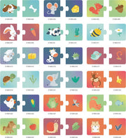 Hape Animal Snack Time Puzzle Pairs